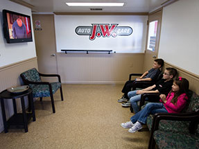 JW Auto Care Waiting Area
